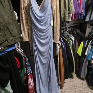 Windsor Elegant Light Purple Long Dress